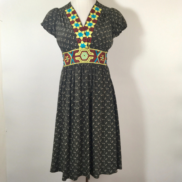 Anthropologie Corey Lynn Calter silk tieback dress - Picture 1 of 7